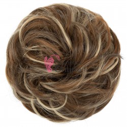 Coc modern din fibra sintetica cu elastic Cod H2 Nut Multi - Saten cu Blond Mixt